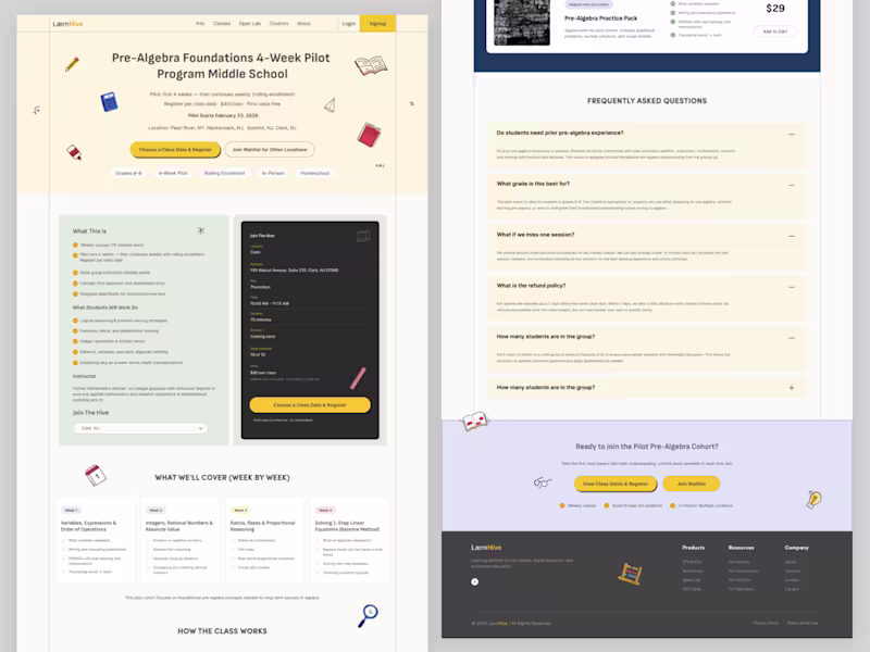 Cover image for LærnHive – STEM Learning Platform