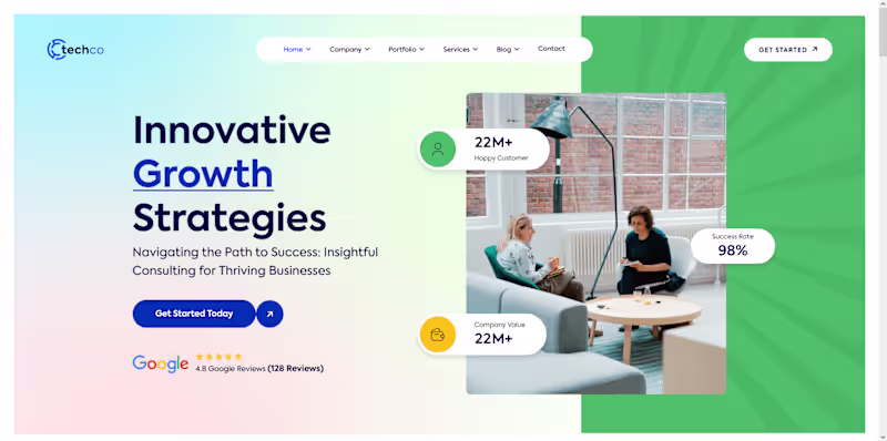 Cover image for Business Website - Responsive wordpress website