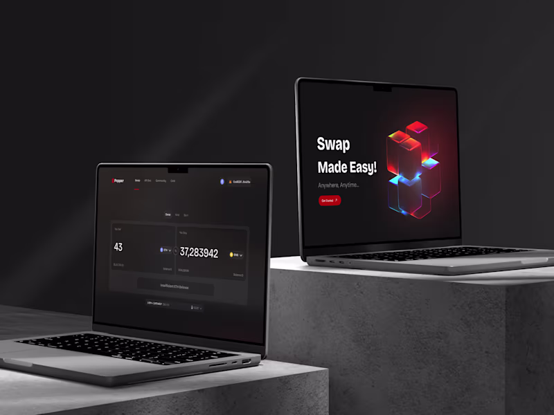 Cover image for Pepper - Web3 Crypto Swap Platform