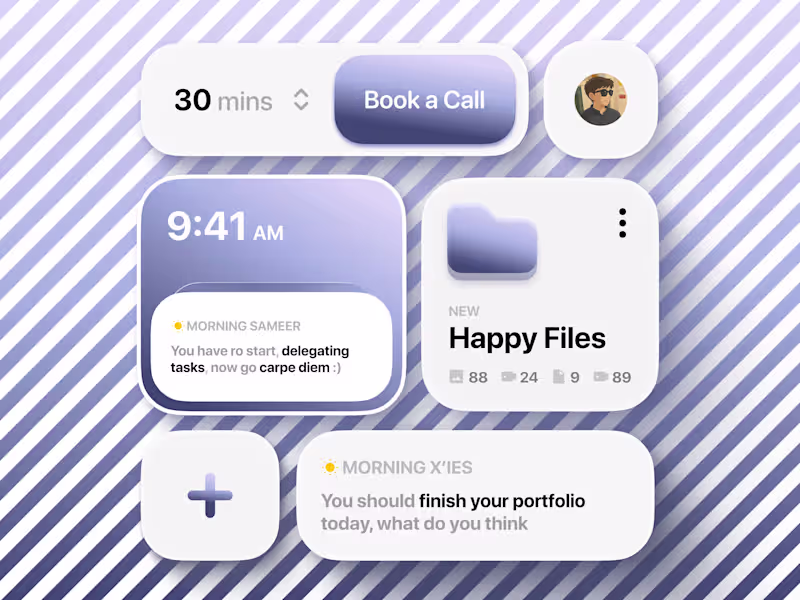 Cover image for Widgets UI