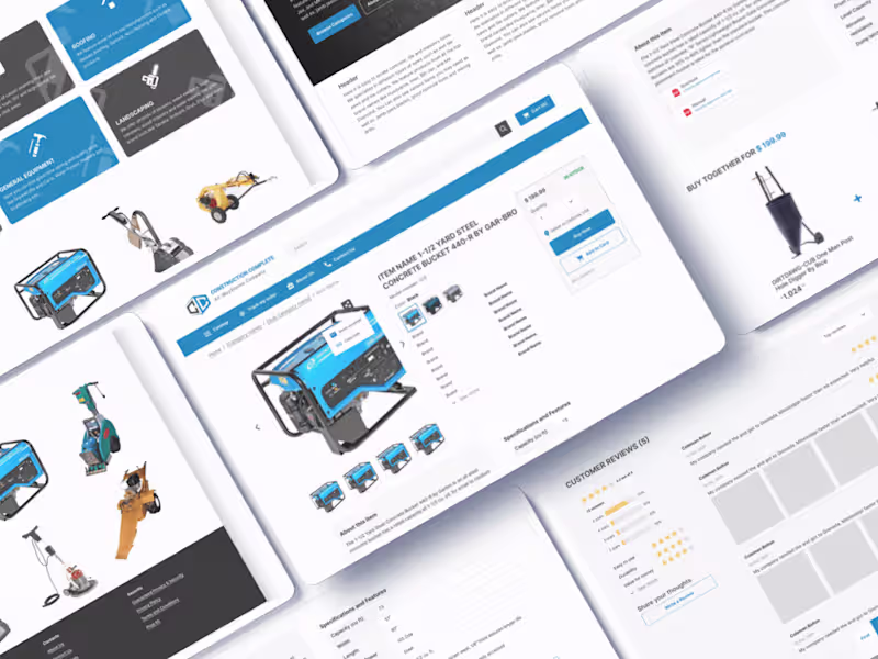 Cover image for Custom Web and App UI UX Design
