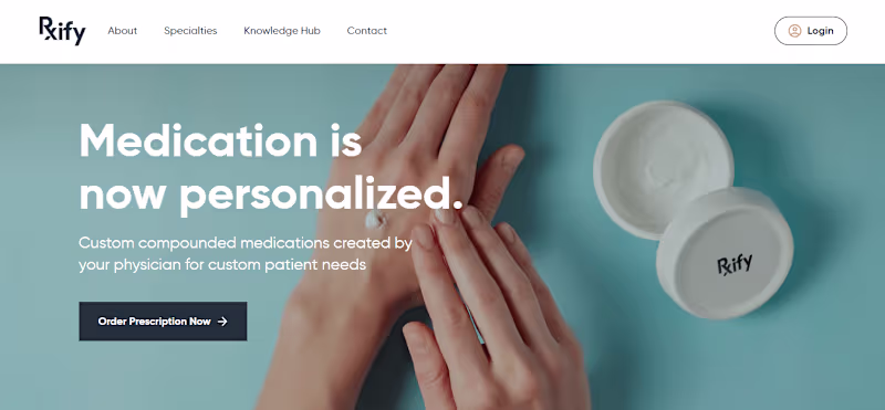 Cover image for MyRxify | Web Application Development