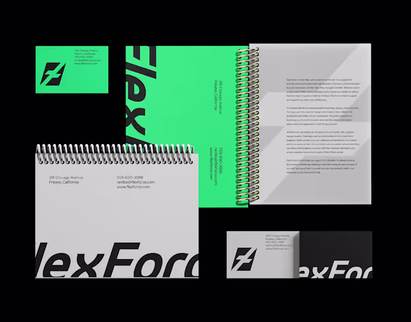 Cover image for Fitness & Sport Branding Identity Design