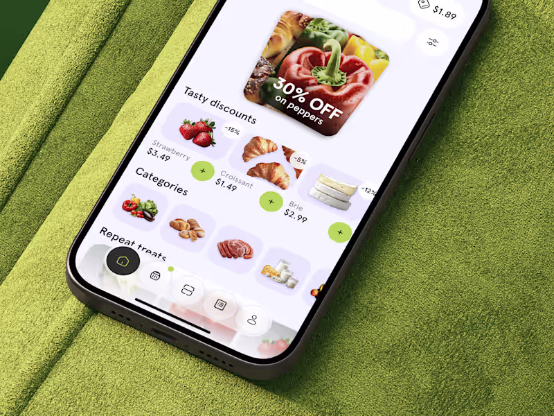 Cover image for 🥐 Product design for food delivery app | Hyperactive