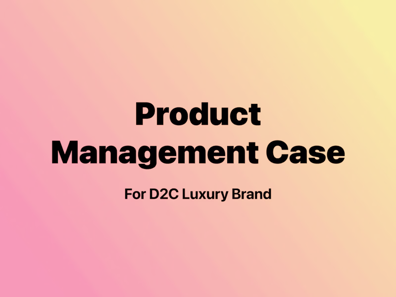 Cover image for Implementation of an eCom Strategy for a Luxury Gourmet Brand