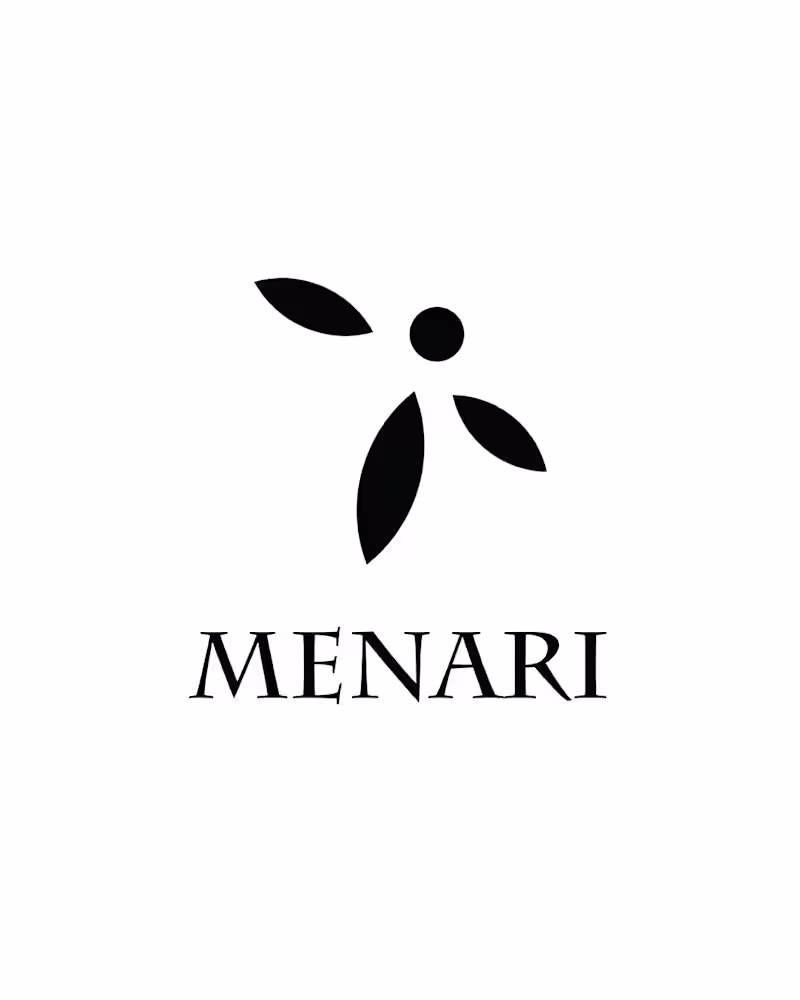 Cover image for MENARI - Dancer Organization Logo Design