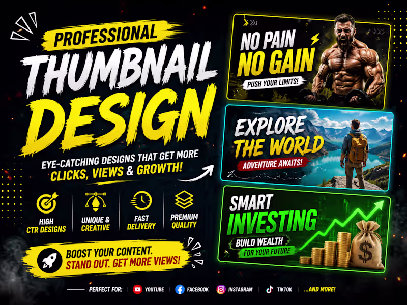 Cover image for Thumbnail Design 