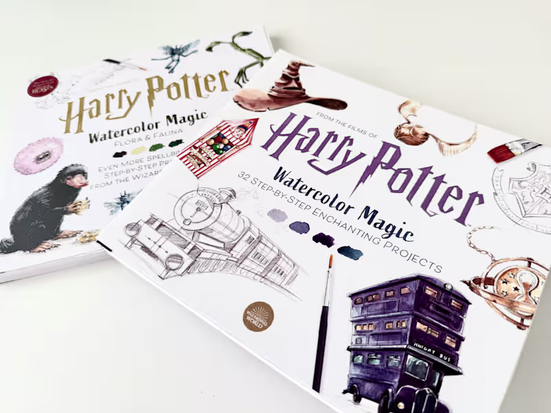 Cover image for A selection of watercolor illustrations