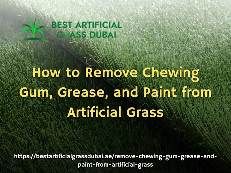 Cover image for Client: Best Artificial Grass Dubai

Content: