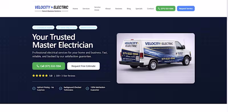 Cover image for Velocity Electric : AI Voice Agent + CRM Integration