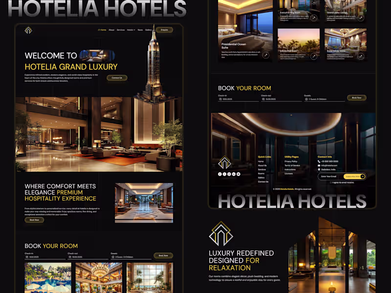 Cover image for 🏨✨ Where Grandeur Meets Digital Elegance