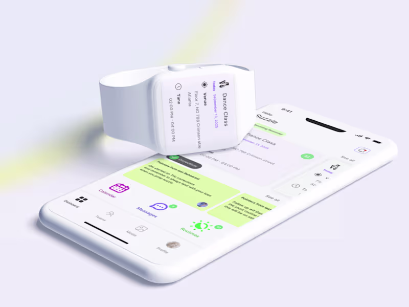 Cover image for UX Design of a mobile app designed to simplify communication...