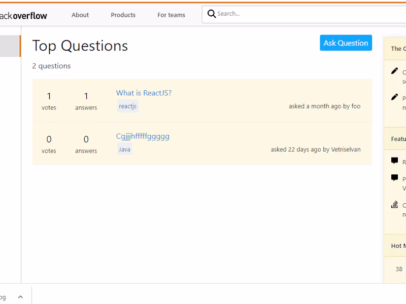 Cover image for Stackoverflow