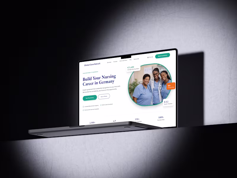 Cover image for Global Care Rekruit - International