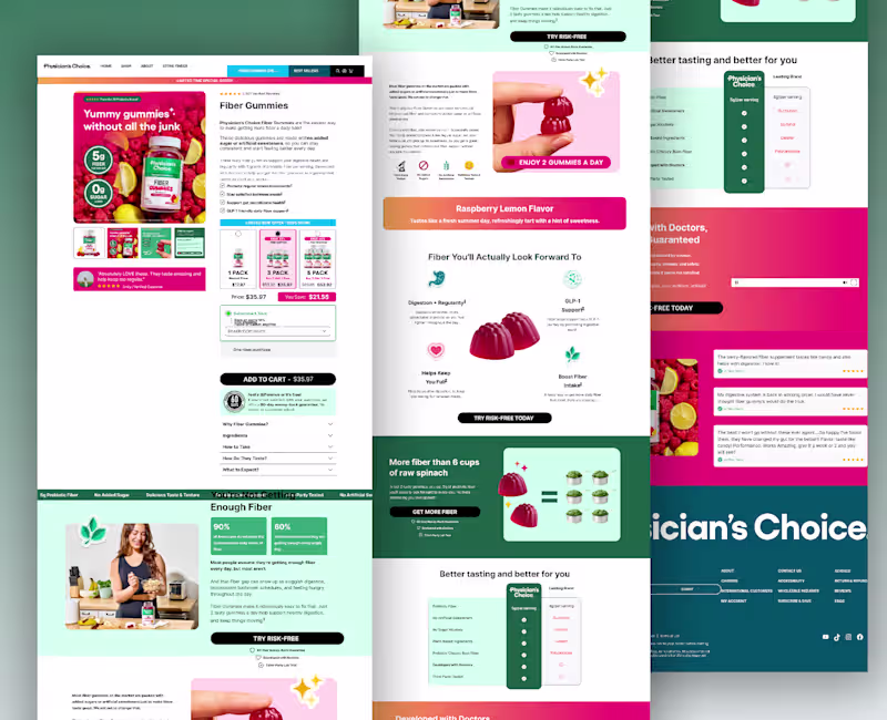 Cover image for Product page for Physician’s choice