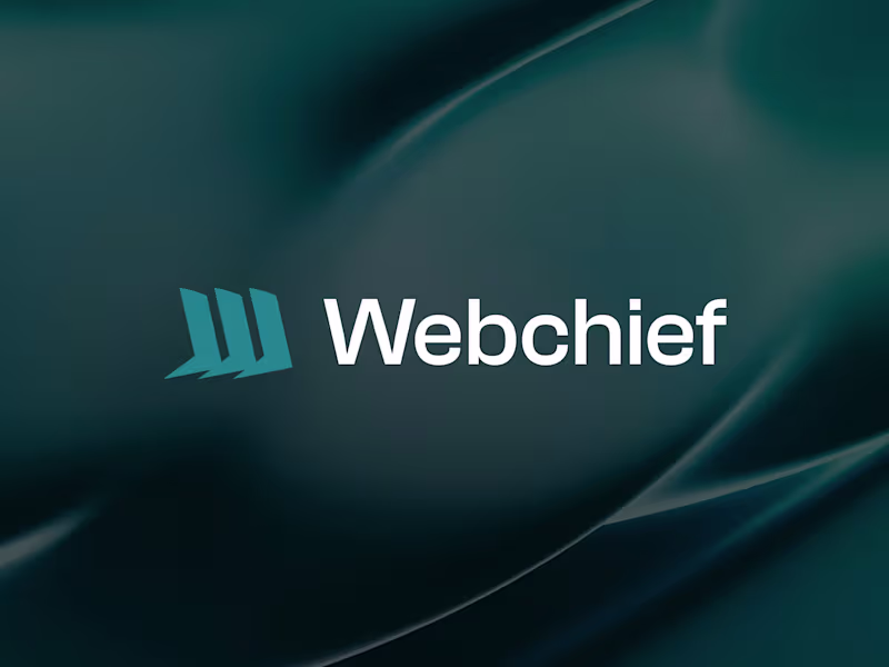 Cover image for Webchief Logo Design