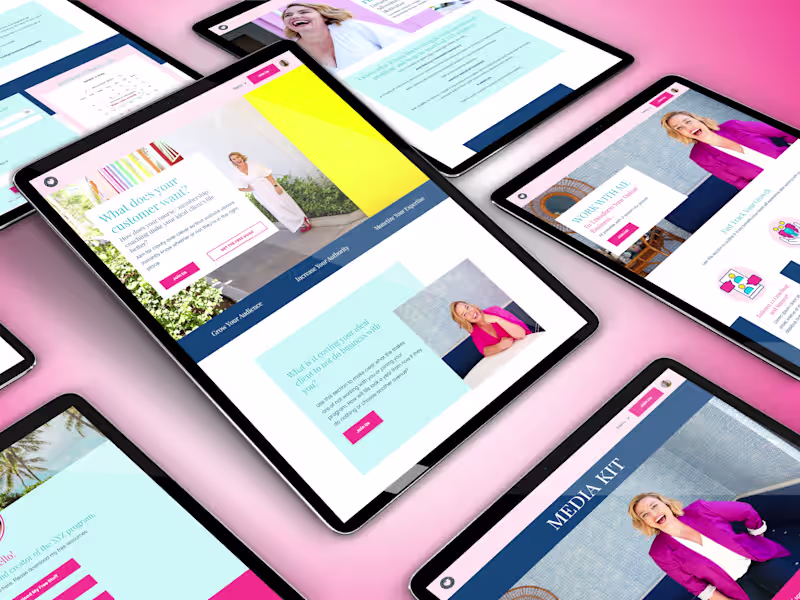 Cover image for The "Tina" Template Design