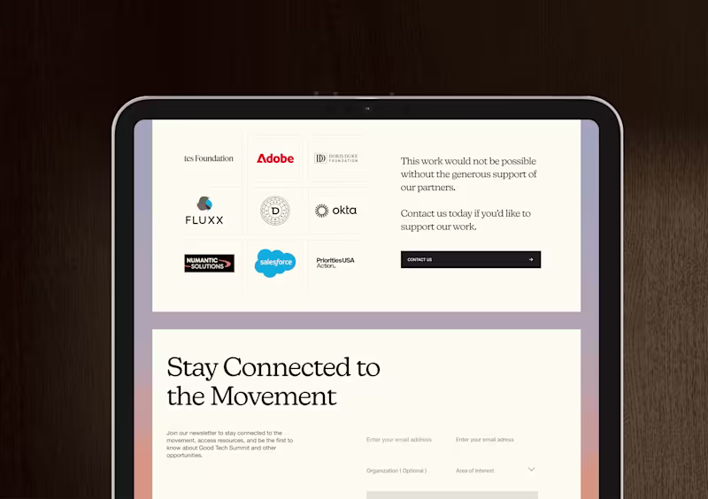Cover image for Good Tech Together Brand Identity & Event Design Case Study