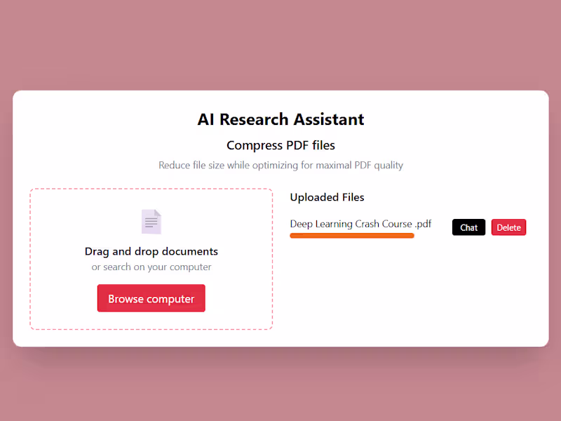 Cover image for AI Research Assistant Development