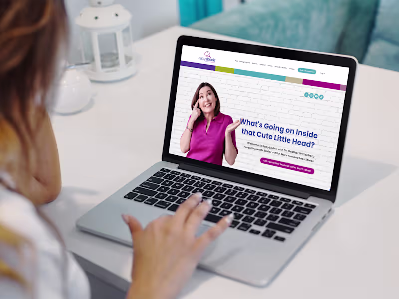 Cover image for Kajabi Website Migration and Digital Course for BabyShrink.com
