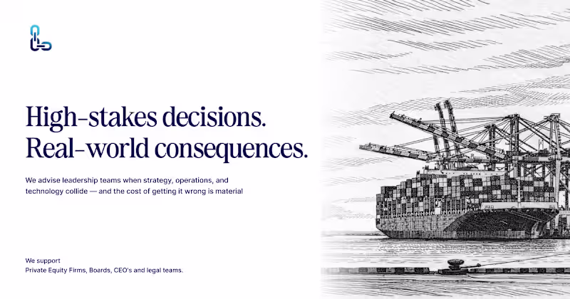 Cover image for Logical Digital Solutions — Advisory Firm Website