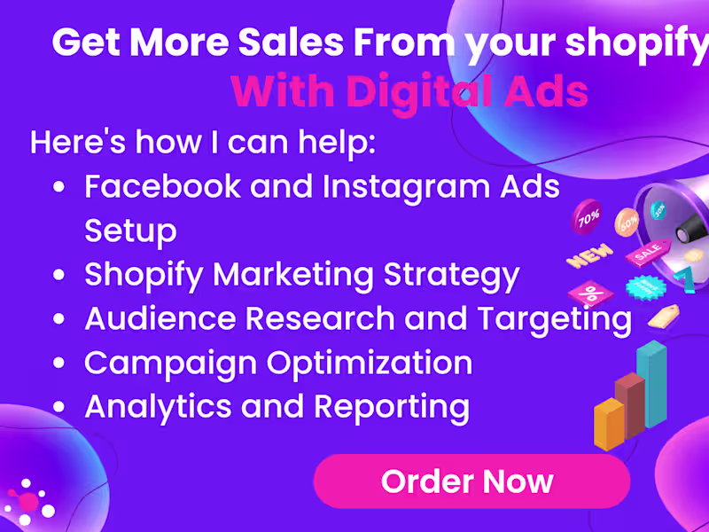 Cover image for setup facebook ads campaign for shopify marketing fb marketing 