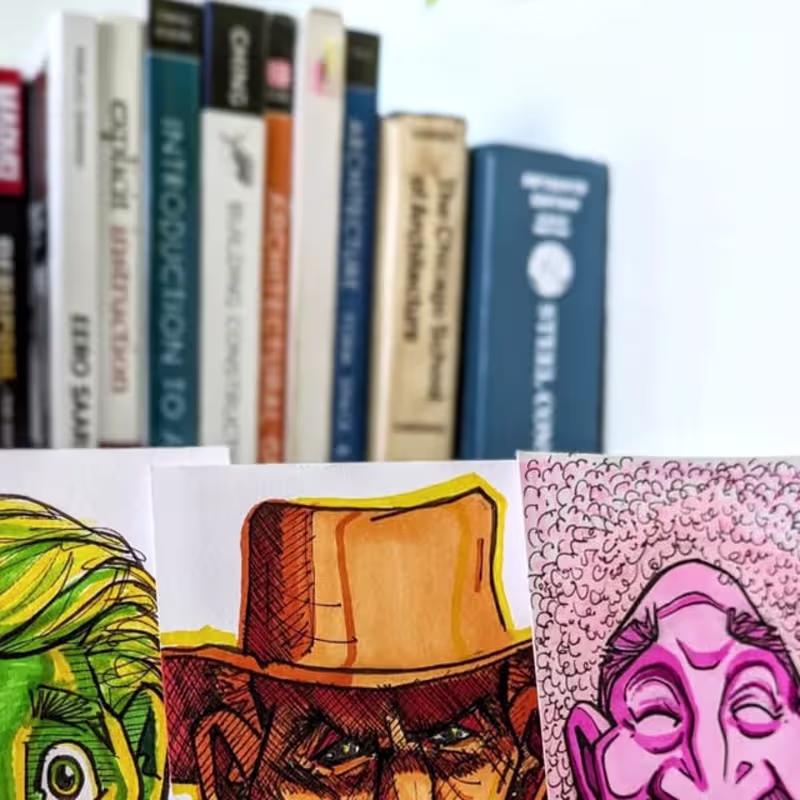 Cover image for @happymealdraws on Instagram: ”😯🤠😄 . .
#art #artwork #draw #…