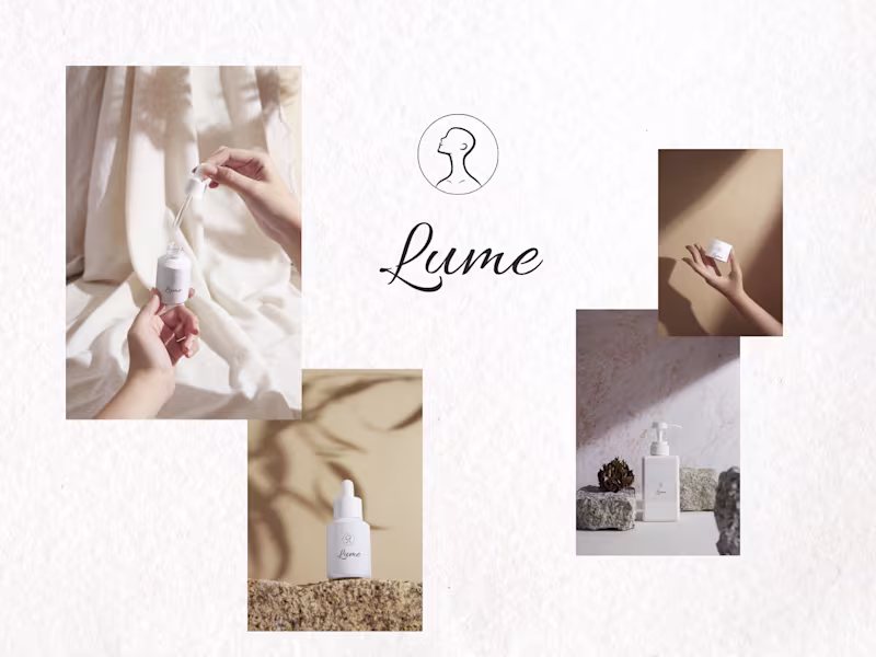 Cover image for Lume Skincare Brand Identity