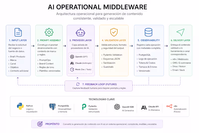 Cover image for AI Operational Middleware Development