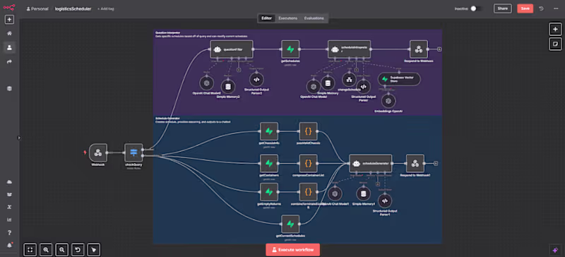 Cover image for AI-Powered Logistics Scheduling System