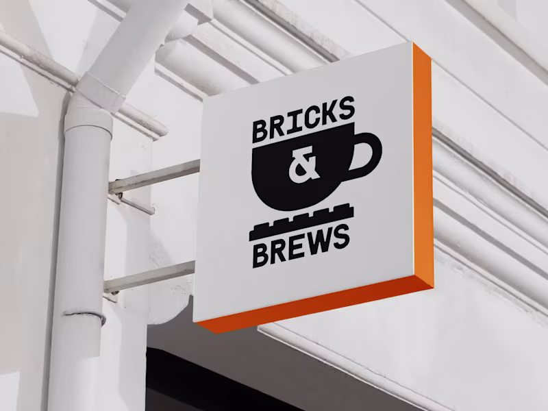 Cover image for Bricks & Brews Cafe - Brand Identity