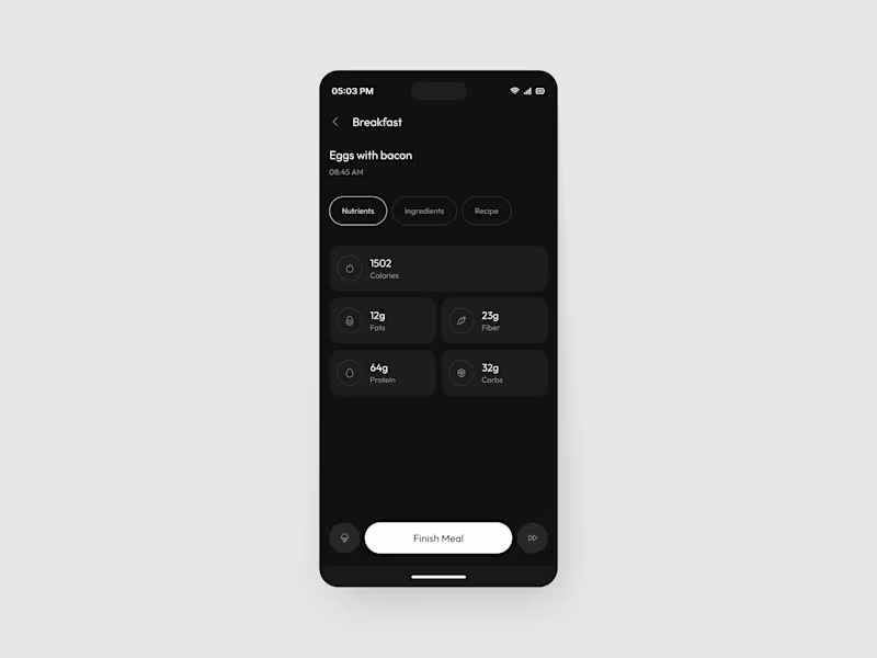 Cover image for Meal Plan UI
