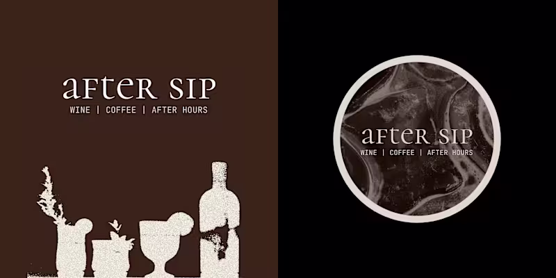 Cover image for After Sip | Cafe + Bar Brand Identity