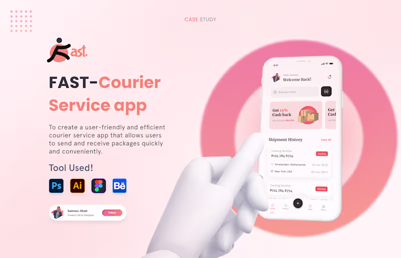 Cover image for 
FAST-Courier Service App :)