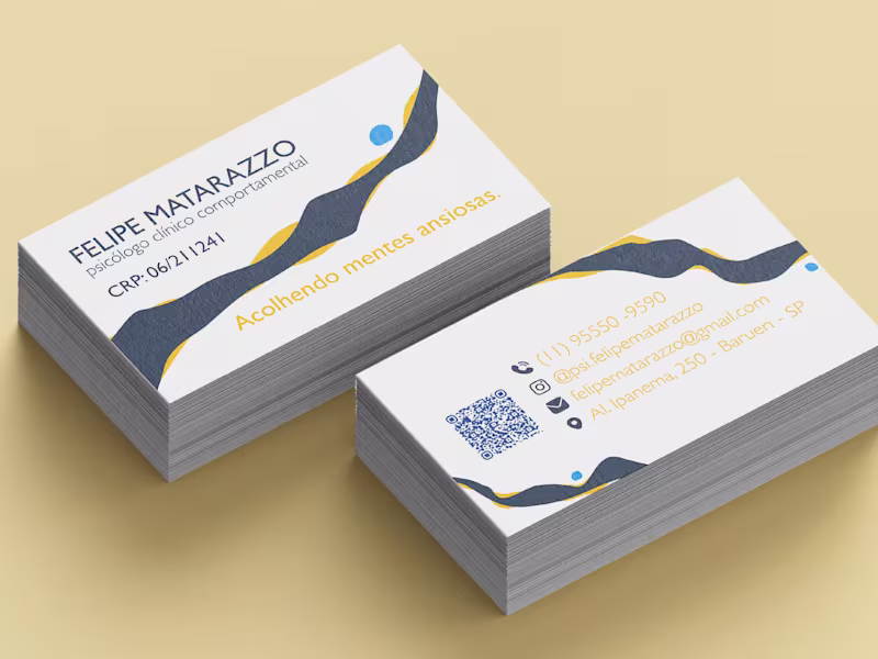 Cover image for Felipe Matarazzo Psychologist Instagram - Visual Identity