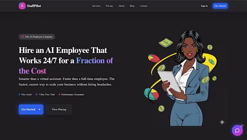 Cover image for StaffPilot — AI-Powered Social Media Management SaaS