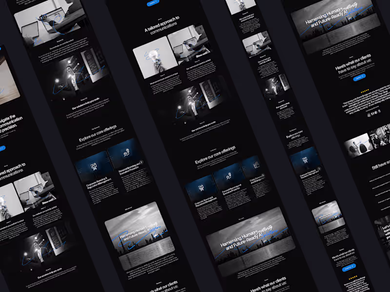 Cover image for Landing Page Design | Framer | Figma