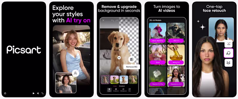 Cover image for Mobile Development of AI Photo and Video Editing App