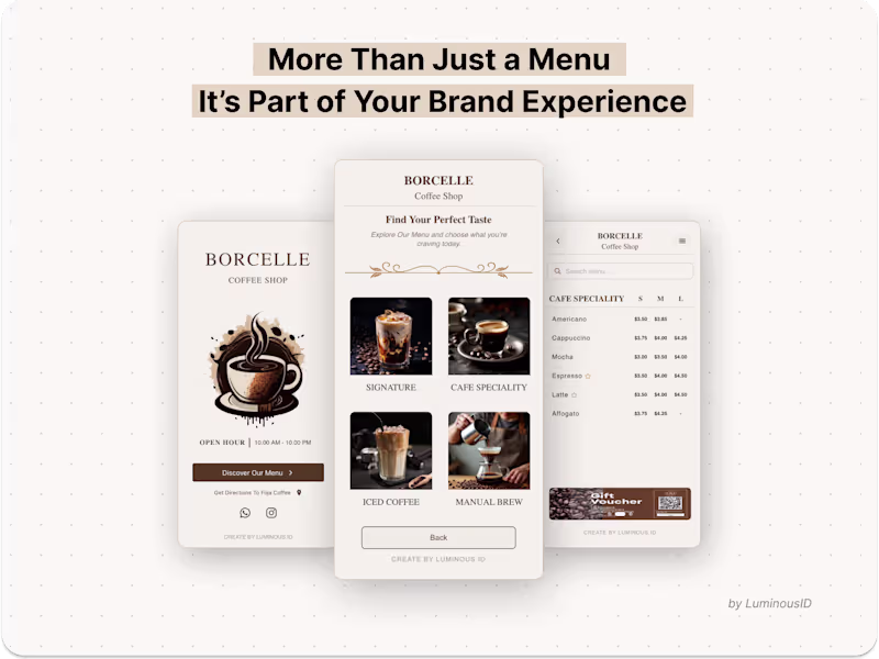 Cover image for Most cafe menus still feel