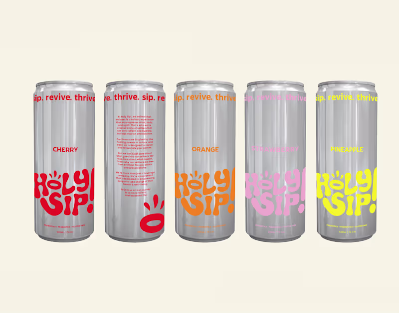 Cover image for Holy Sip! Branding