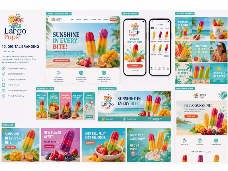 Cover image for A complete brand identity is