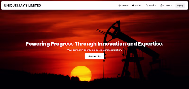 Cover image for UNIQUE IJAY'S LIMITED - A partner in Energy Production.
