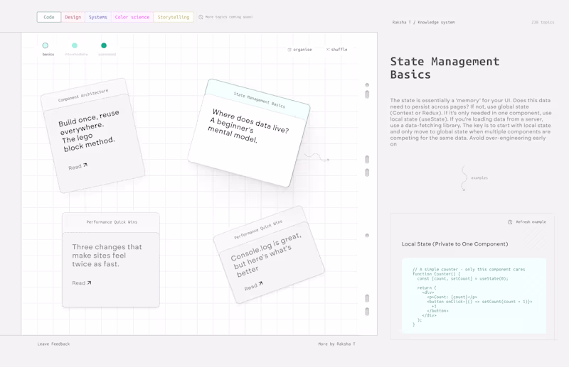 Cover image for A web design concept that never made the cut