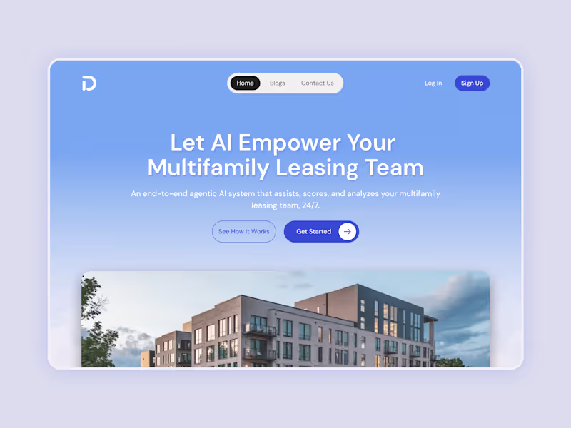 Cover image for Domiq | High-Conversion AI Platform Landing Page