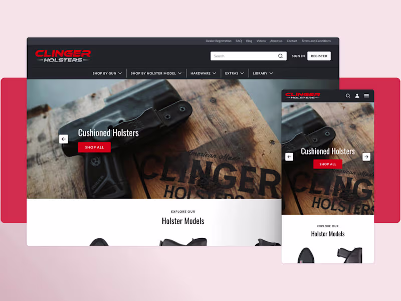Cover image for Clinger Holsters
