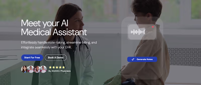 Cover image for AI Medical Scribe Platform for Clinical Documentation