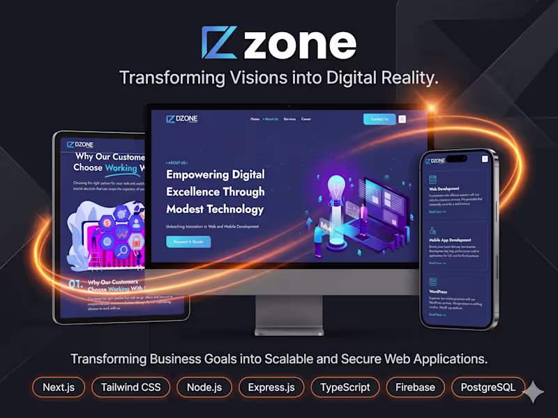 Cover image for Enterprise Software Agency Website |