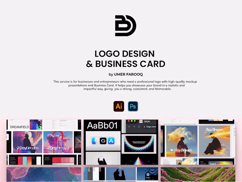 Cover image for Logo Design and Business Card 