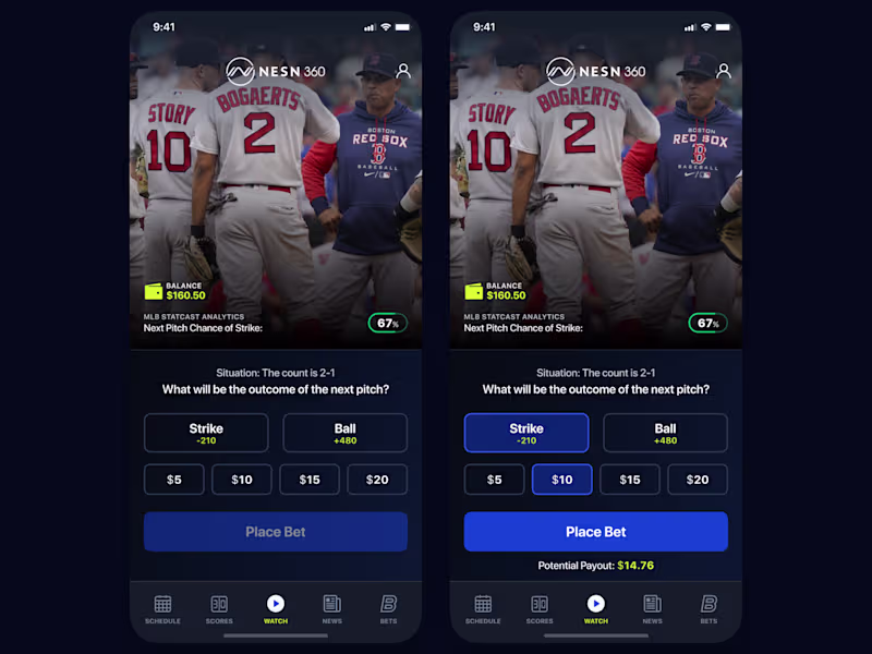 Cover image for Live Games & Betting (Increased Engagement)