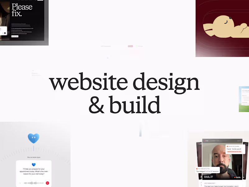 Cover image for Website Design & Build